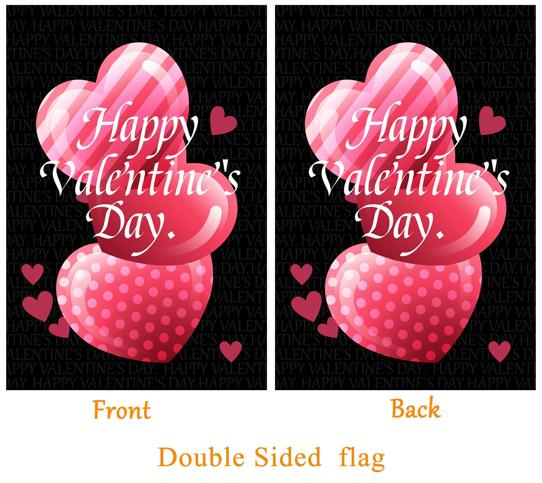 Akeydeco Valentinstags-Flagge – 32,5x45,7 Cm, Doppelseitig Bedruckt Aus Jute – Für Garten & Deko