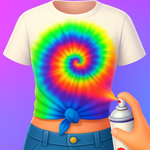 Tie Dye Art Studio: Create Cool Shirt & Outfit Designs Game