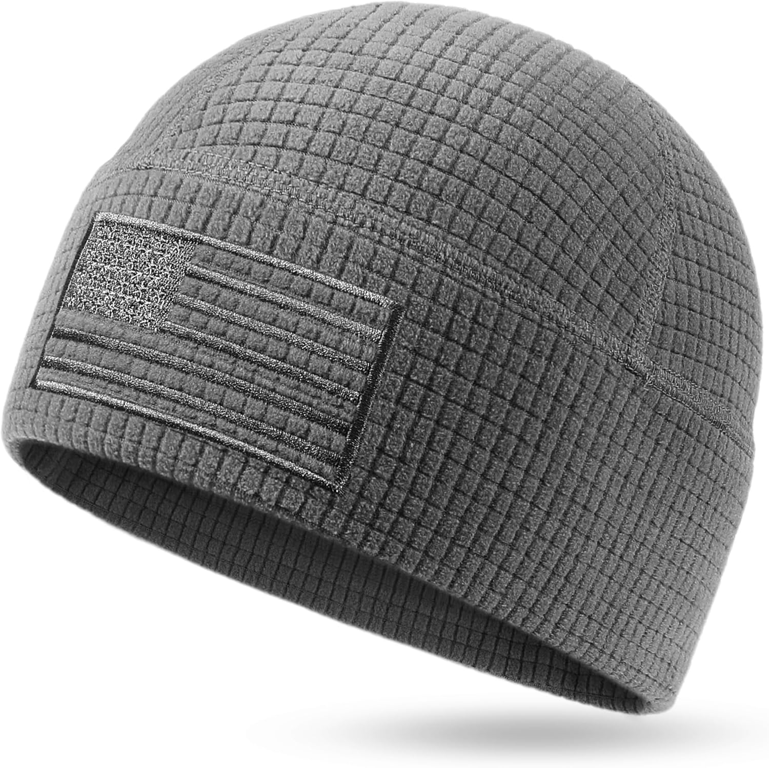 Grid Fleece Beanie