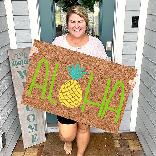 Miniatura 6 de TUNKENCE Felpudo de entrada interior, tapete para puerta delantera, tapete para puerta de entrada, puerta delantera, exterior, porche, tapete