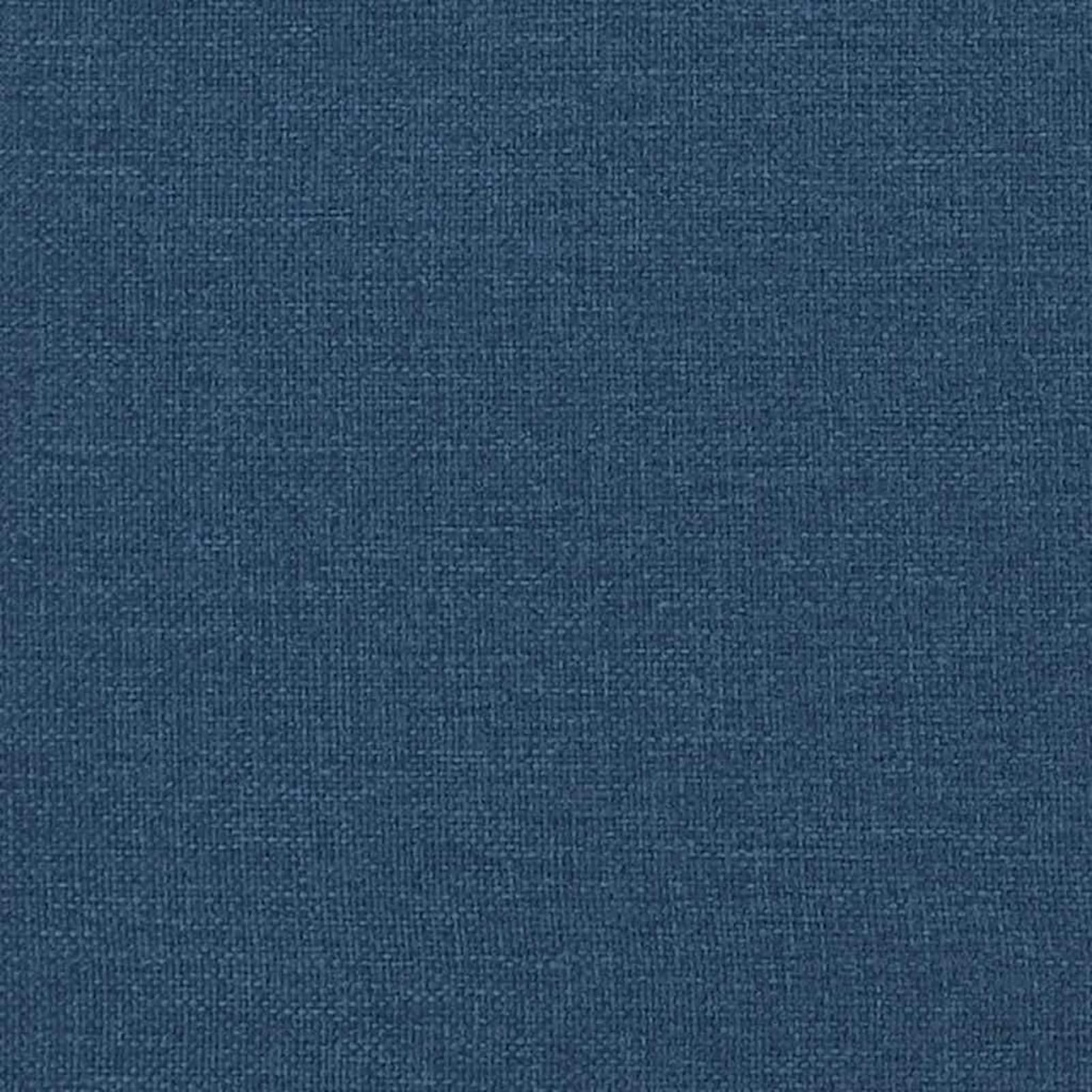 vidaXL Cabecero de Cama Acolchado Hanko Tela Azul 90 cm
