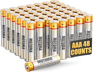 AAA Batteries 48 Pack 1.5V 720mAh Alkaline AAA Battery Long Lasting Power Triple AAA Batteries AAA Sizes for Household Electronic Devices (Non-Rechargeable)