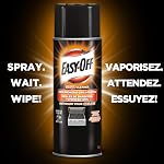 Easy Off BBQ Vaporisateur de nettoyage des grilles – Aérosol 400g – Formule de mousse de spray à action rapide pour BBQ, Grates de tabac et de gril; essuyer facilement la graisse pure et la nourriture brûlée