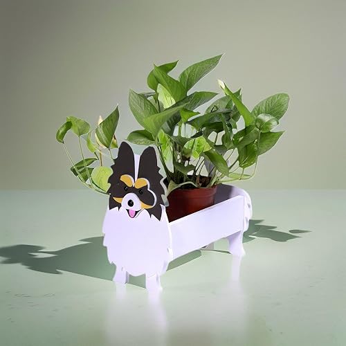 Miniatura 48 de Macetero de pastor australiano, macetas para perros, maceta en forma de animal, macetas de jardín para suculentas de jardín de primera calidad