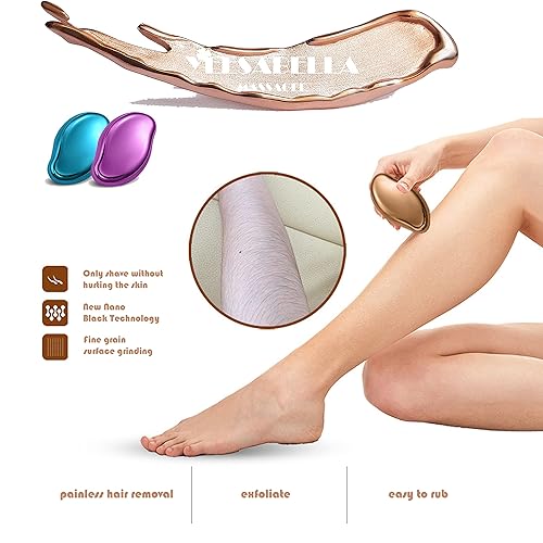 Miniatura 4 de Yeesabella Borrador de pelo de cristal removedor de vello mágico borrador de vello depilador herramienta para brazos piernas espalda mujeres y