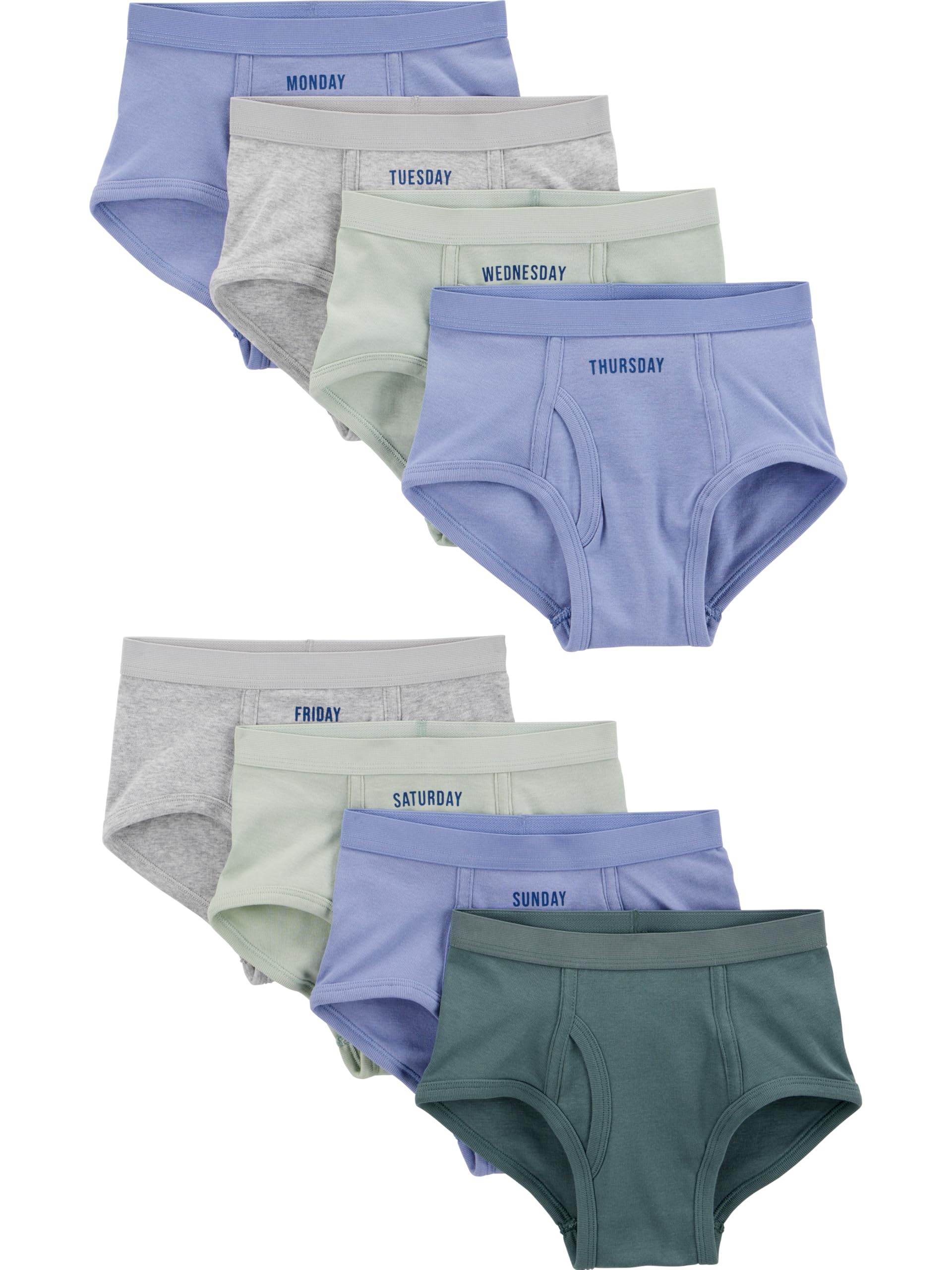 Simple Joys by Carters Boys 8-pack Underwear