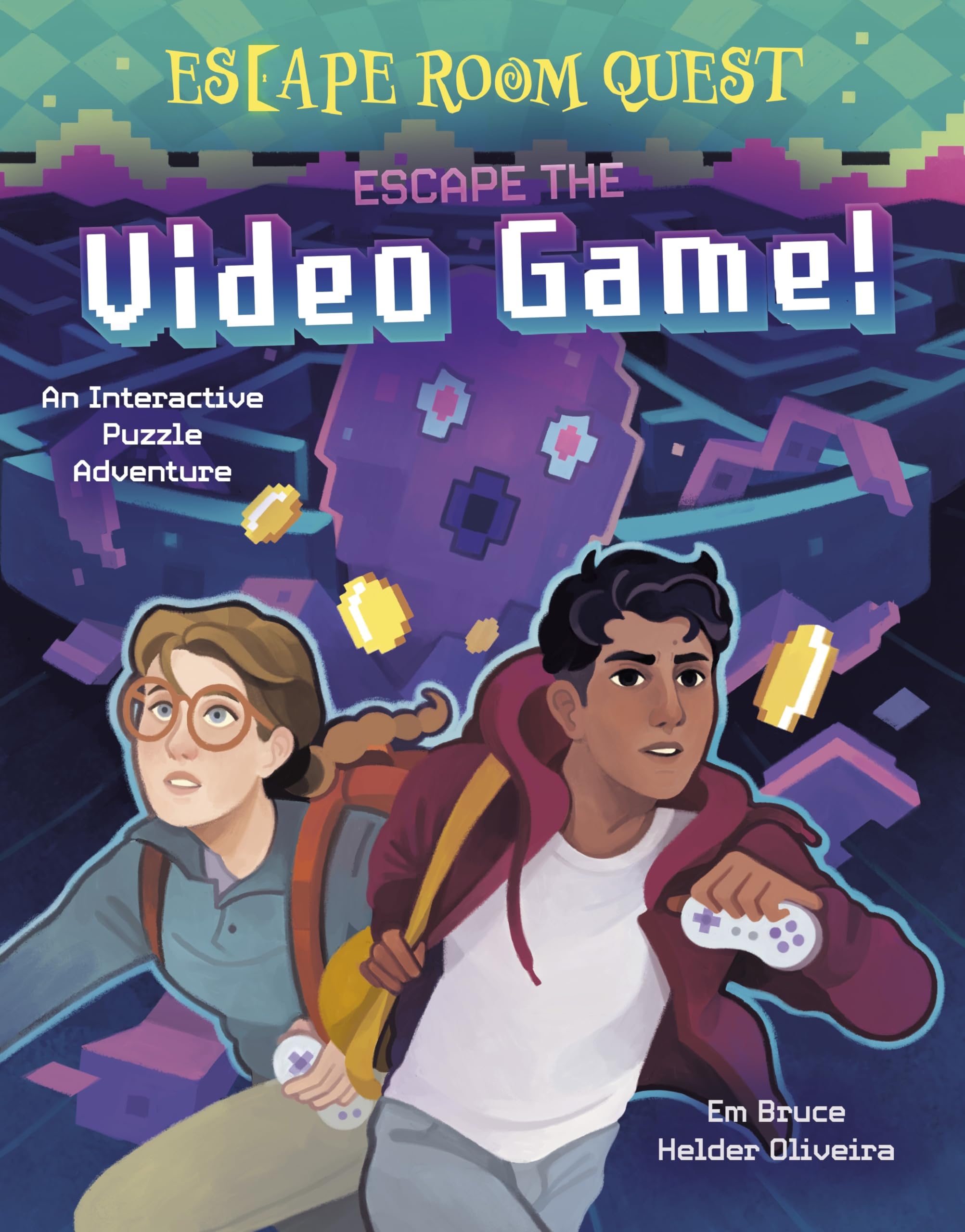 Escape Room Quest Escape the Video Game by Em Bruce HARDBACK 9781398839601