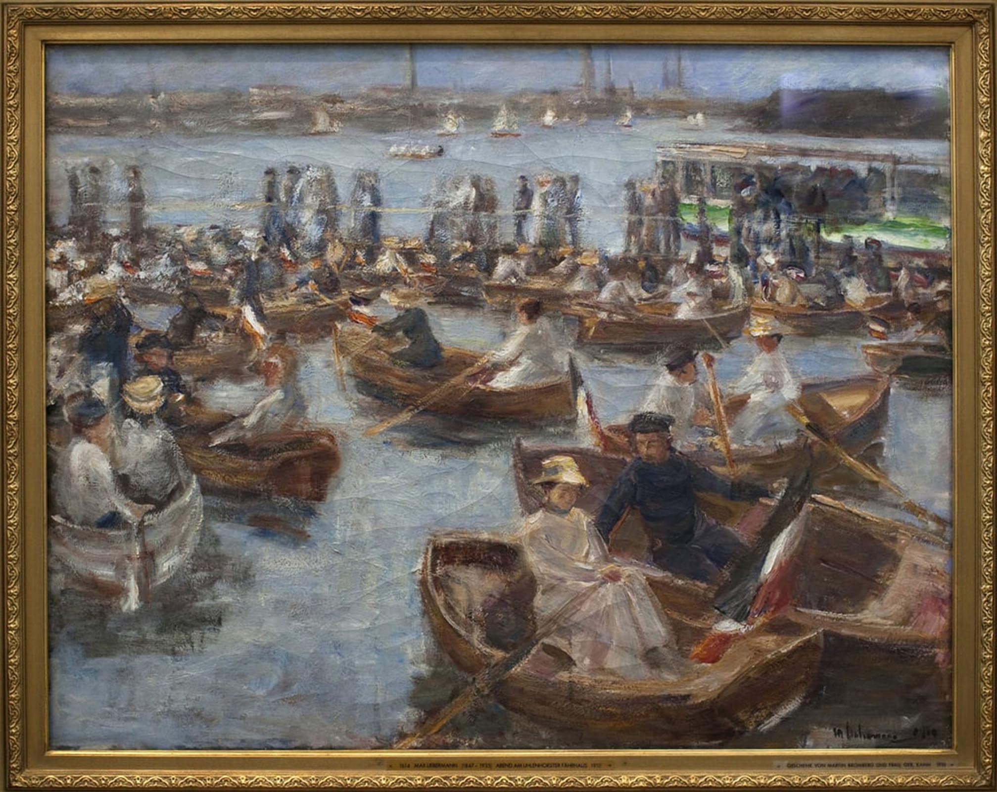 De Célèbres Tableaux Max Liebermann en Impression Toile Haut de Gamme 60x90 cm