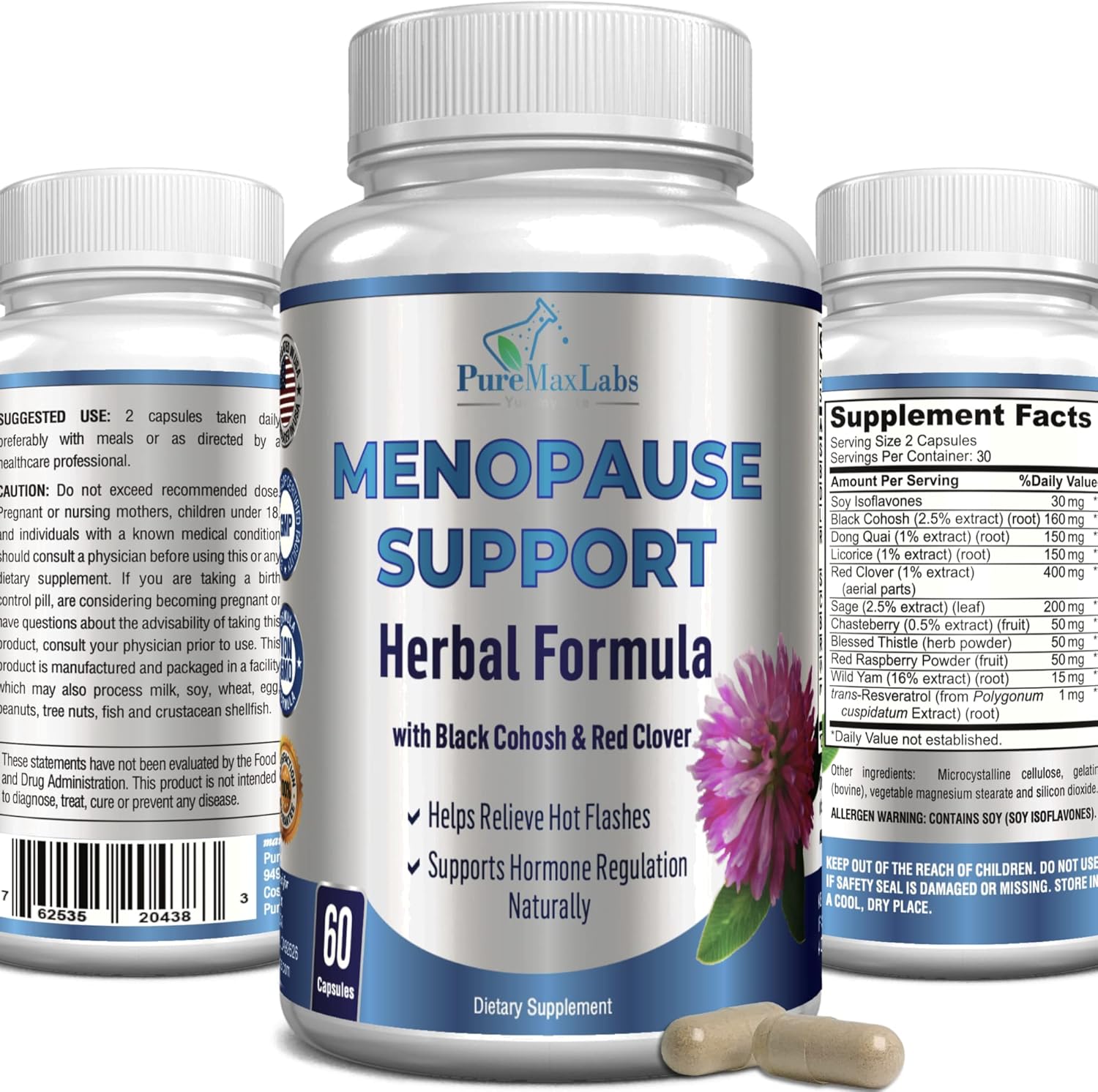 Natural Menopause Supplements for Women for Hormonal
