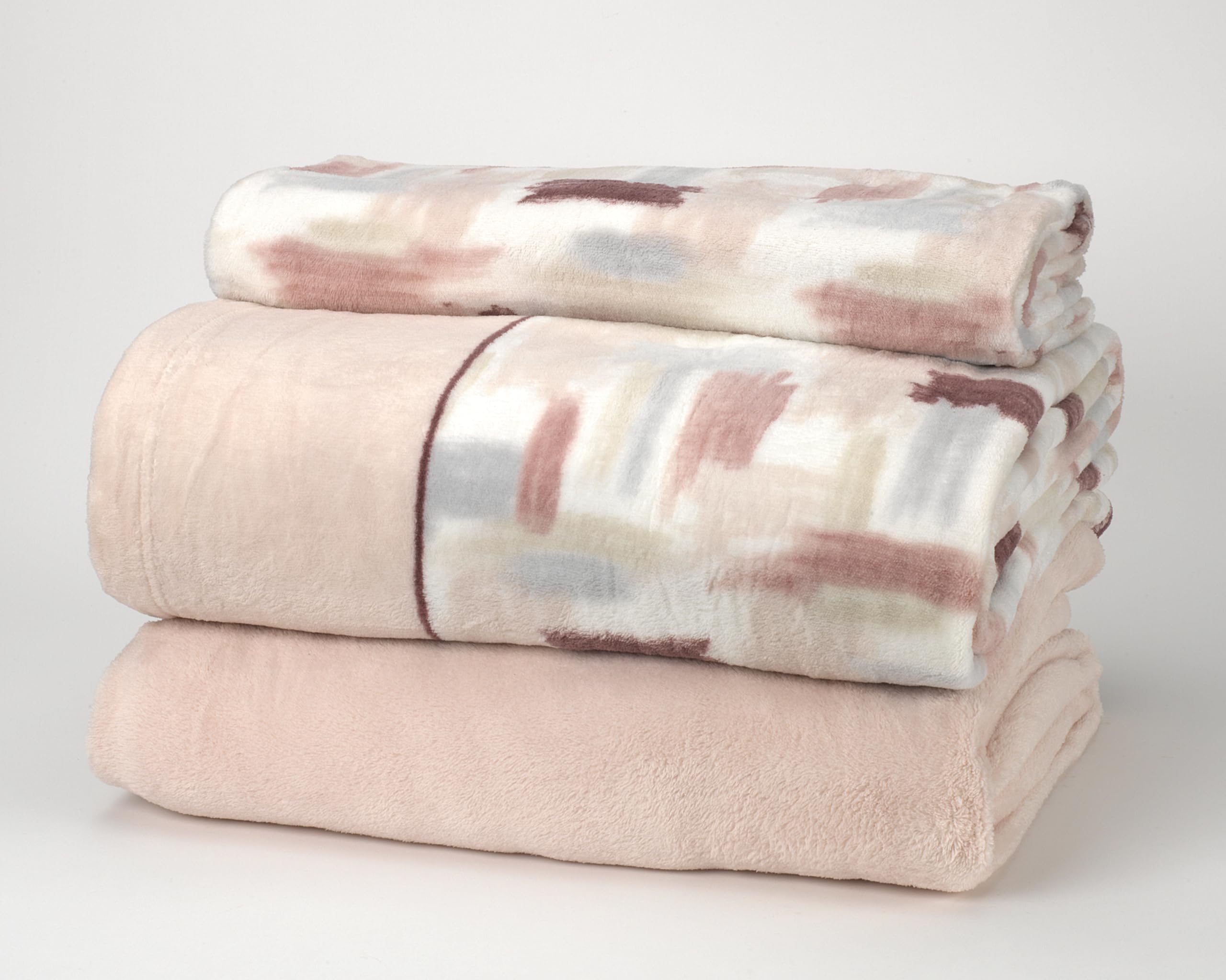 D&D Quality BONCASA Juego de sábanas Invierno de CORALINA Extra Suave (Viena Rosa, Cama 105)