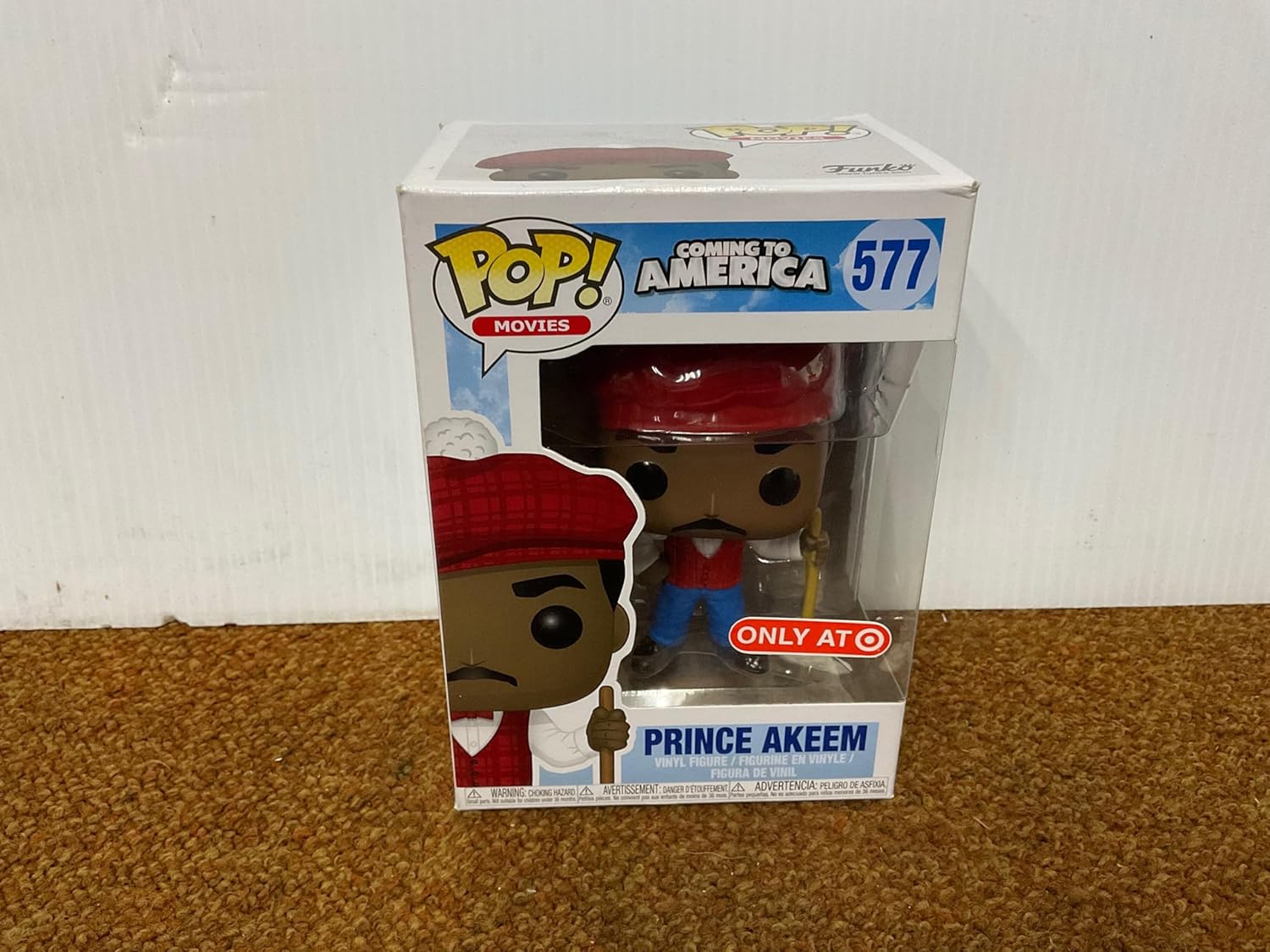 Funko - Coming to America-Prince Akeem Exclusive Other License Figurine, Multicoloured, 30804