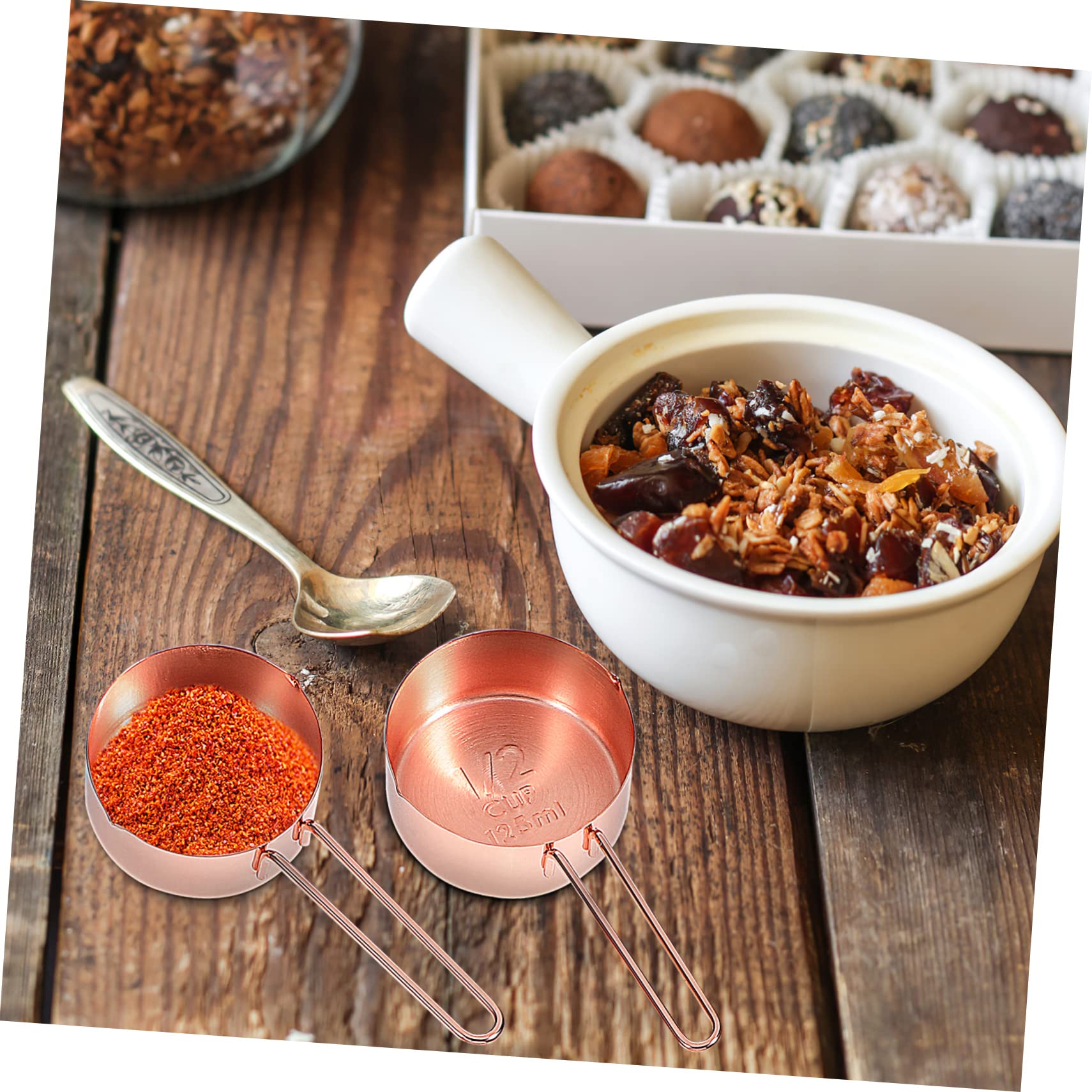 Alipis Tasses Et Cuillères à Mesurer Avec Agitateur Pour Pâtisserie Cuisson Outils Doseurs Pour Et Farine