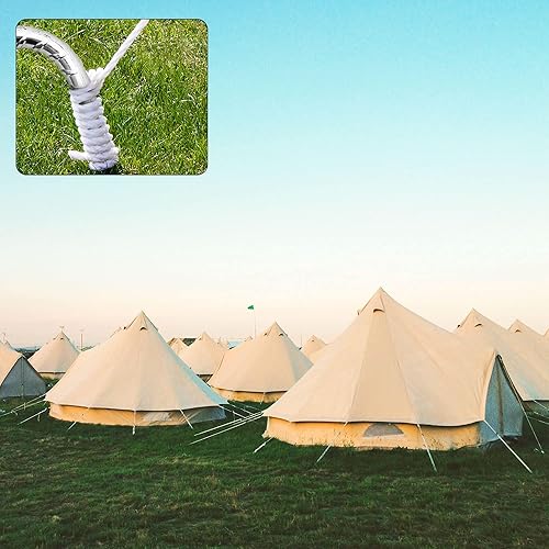 Vista 5 de Paquete de 8 estacas de refuerzo galvanizadas, estacas de anclaje de gancho en J resistentes, estacas para tienda de campaña de acero en J, estacas