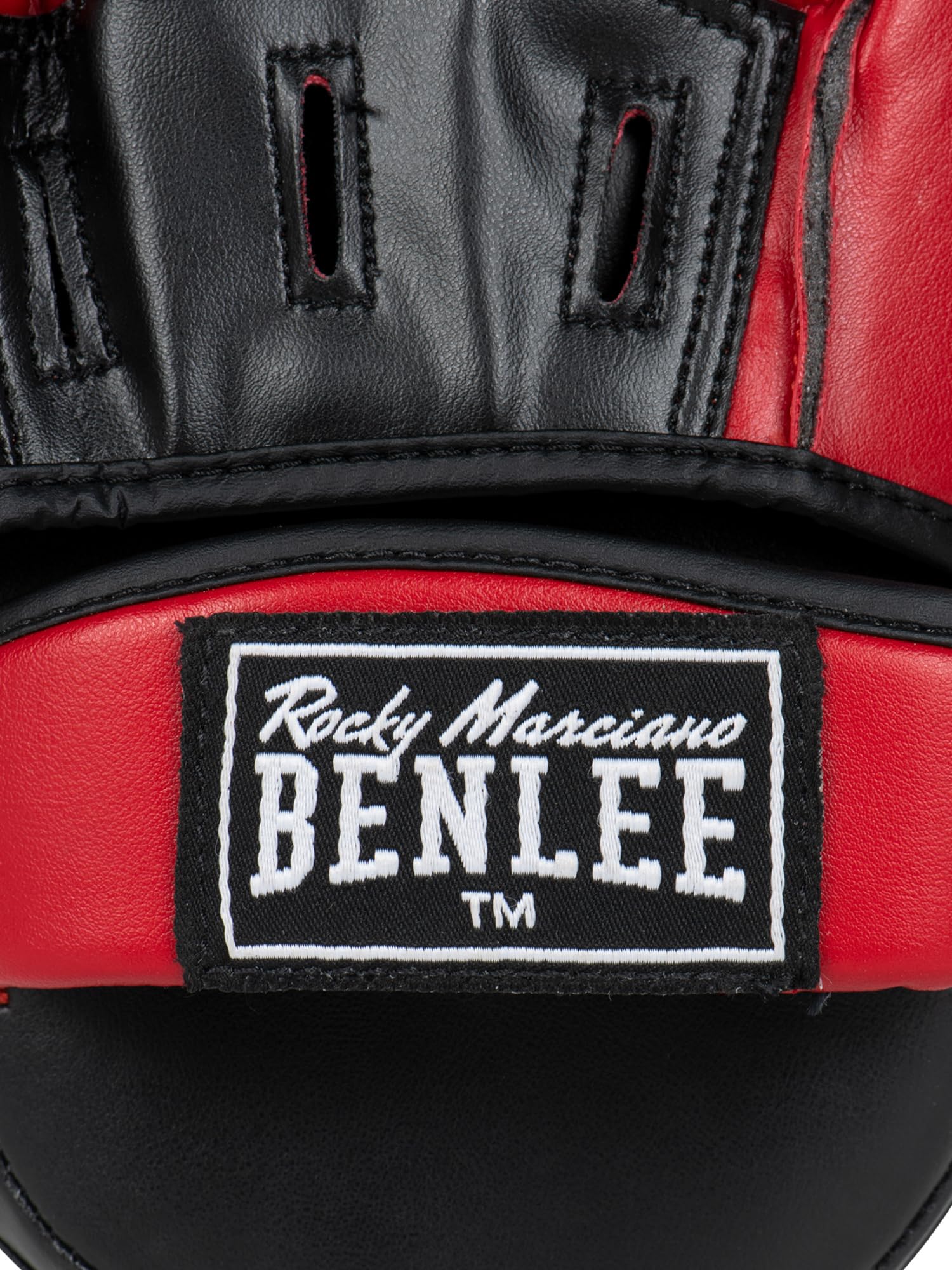 BenLee Punch Mittens Faux Leather Dewey One Size Black/Red