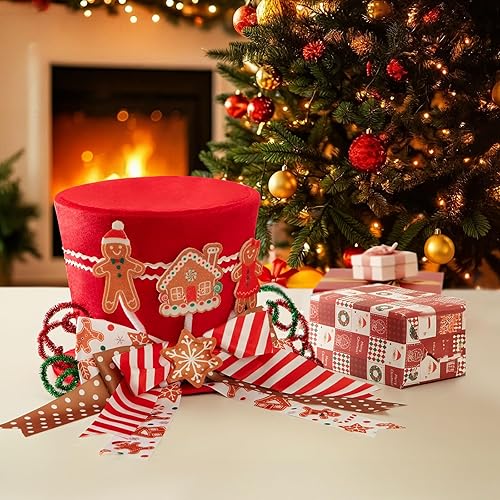 Miniatura 5 de Decoración para árbol de Navidad, muñeco de nieve con estrella de purpurina, adornos de Navidad, decoración del hogar, accesorio de corona 3D,