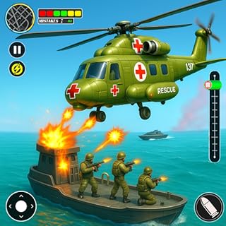 WW2 Flying Helicopter Rescue Games 3D - City Airport Pilot Airplane Flight Simulator - Airforce Jet Fighter Aeroplane Sky Racing Adventure - Real Navy Cargo Transport Plane Aviation