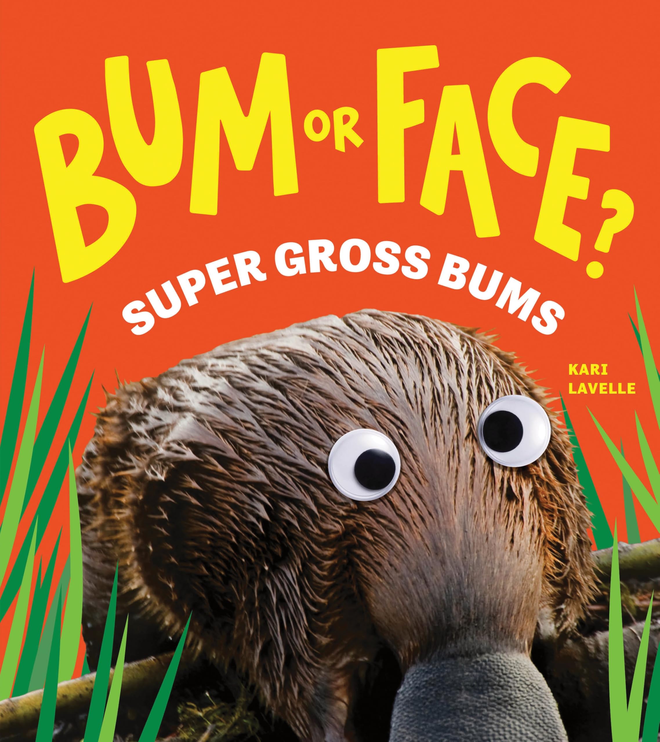 Bum or Face? Super Gross Bums: The Outrageous Animal Guessing Game Book for Kids! (Bum or Face Book 3)