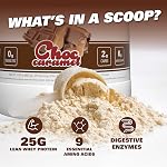 EHP Labs OxyWhey Whey Protein Powder Protein Shake - 25g of Whey Protein Isolate Meal Replacement Shake, Non-GMO, Post Workout Protein Shakes, Isolate Protein Powder - 27 Serves (Chocolate Caramel)