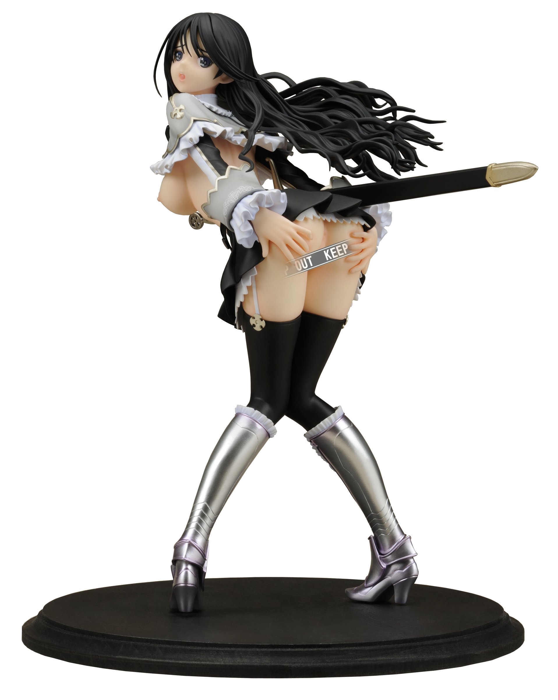 T2 ART☆GIRLS 銀の車輪の騎士姫 アリアンロッド Black ver. 流通限定品 1/6スケール PVC製 塗装済み完成品フィギュア  [アダルト]