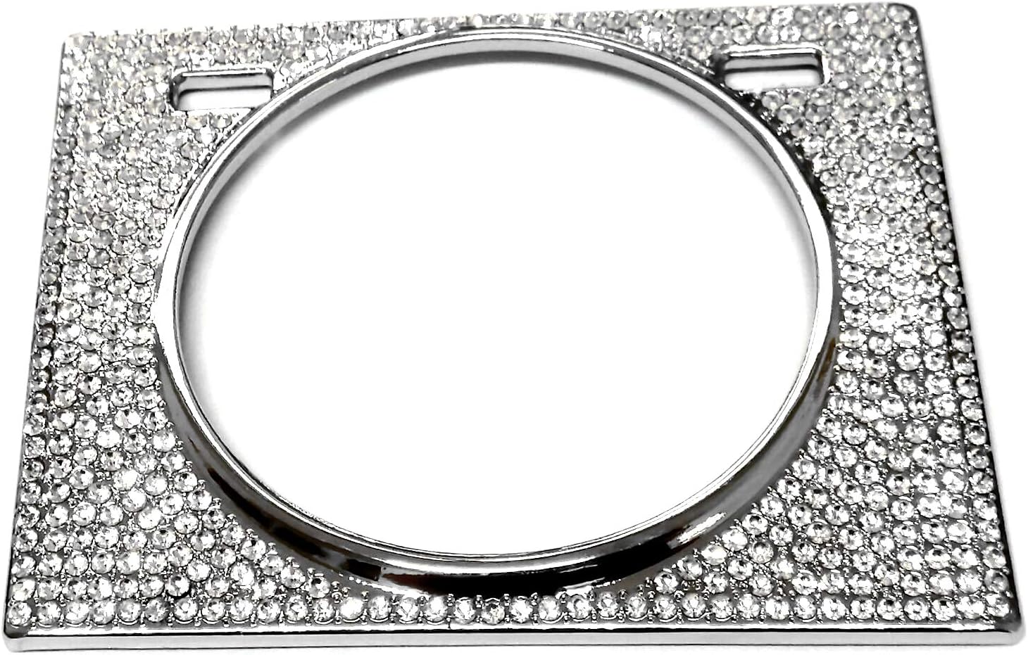 Car Bling Accessories for Lexus RX350 RX450 2016-2021Interior Watch Clock Rhinestone Decals (Silver)