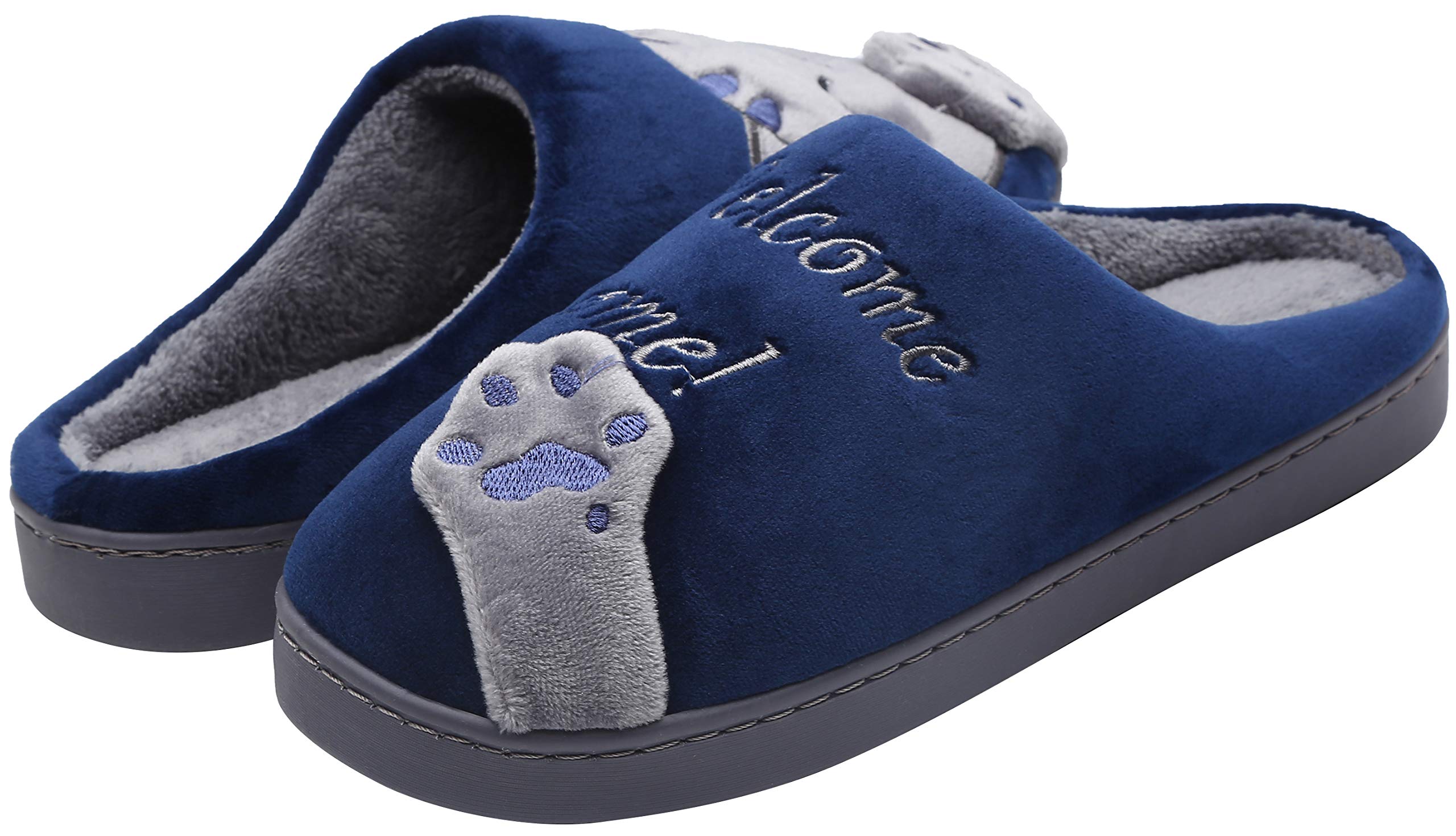 Mishansha Pantofole Donna Uomo - Calde leggere Morbide Comode e Antiscivolo