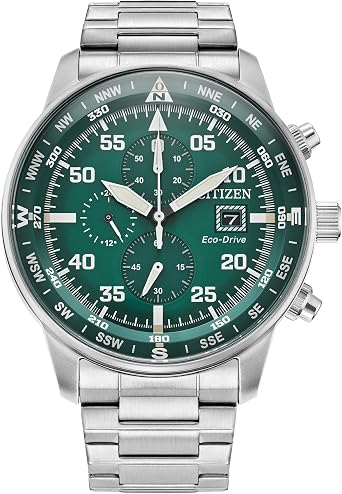 Citizen Mens Eco-Drive Sport Casual Brycen Weekender Chronograph