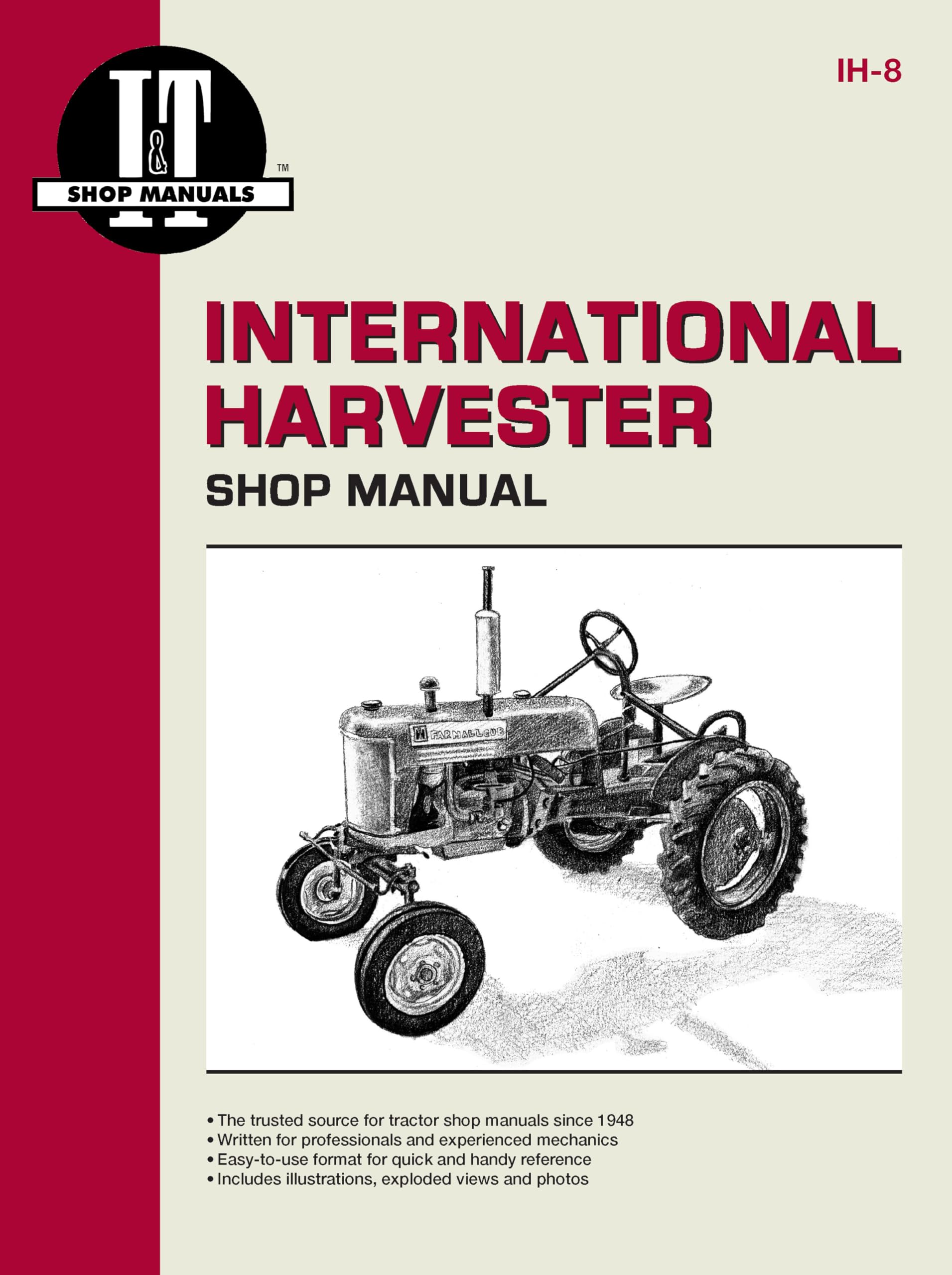 International Harvester (Farmall) Tractor Service Repair Manual