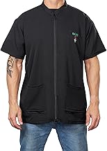 StyleCraft S|C x Barber Strong Jacket & Oversized Tee – Hair Repellent, Ultra Lightweight, Moisture-Wicking 4-Way Stretch Fabric with Vented Mesh Panels (S,M, L, XL, XXL)