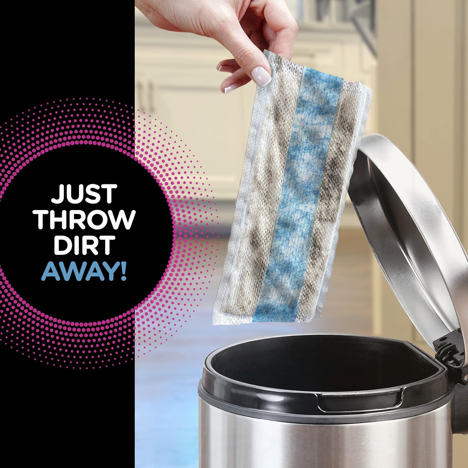 Swiffer WetJet Heavy Duty Mopping Pad Refill, 20 Count : Health & Household