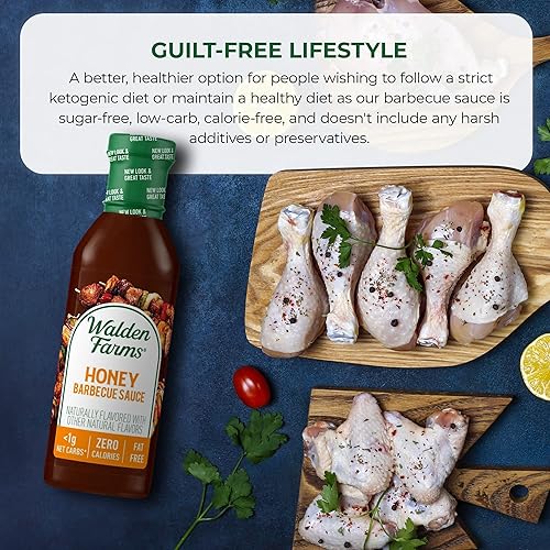 Miniatura 142 de Walden Farms Salsa Alfredo - Salsa cremosa de estilo italiano cero calorías, sin azúcar, keto y sin carbohidratos, botella de 12 onzas