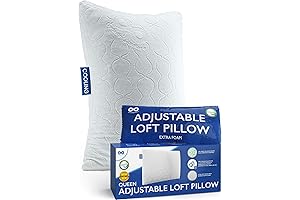 Shredded Memory Foam Pillow for Side Sleepers - Brooklyn Bedding Pillow
