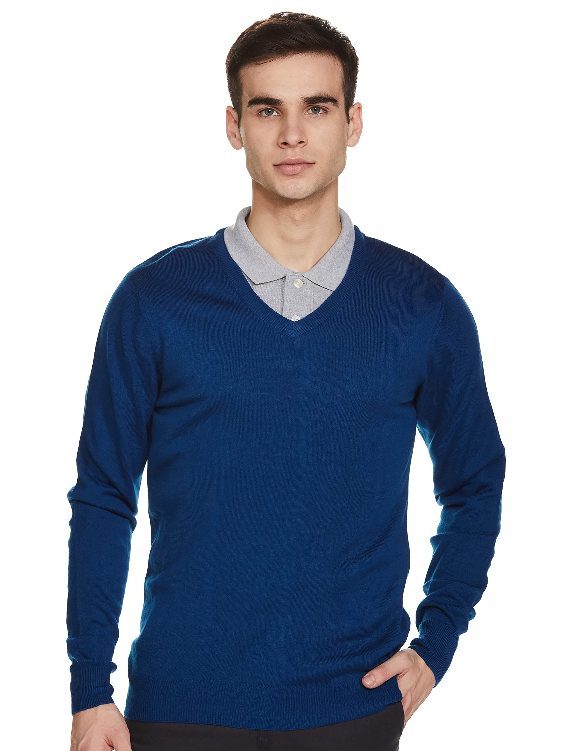 amazon brand - symbol Men's Acrylic Casual Sweater-picture-40