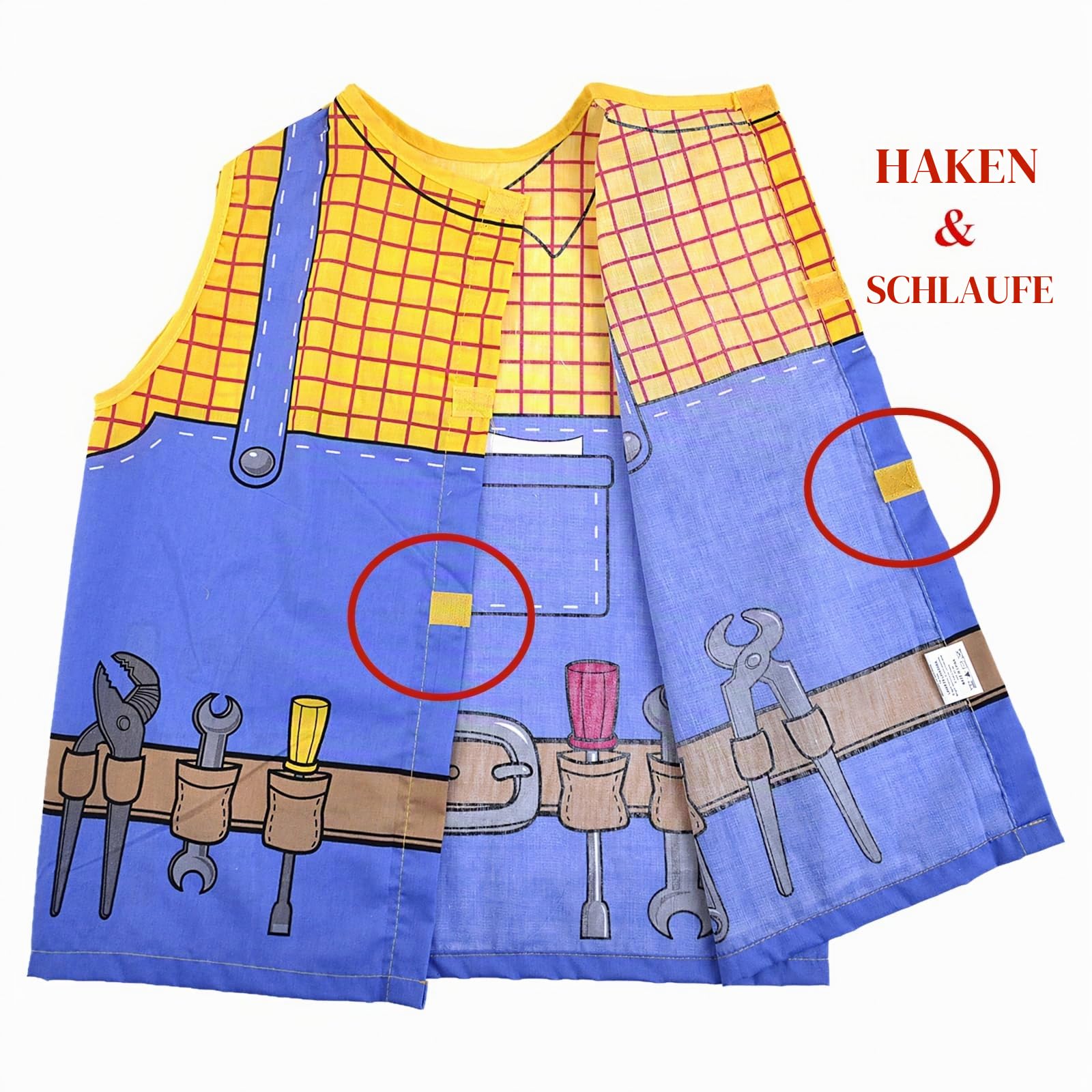 TOPTIE Karriere-Rollenspiel-Kostüme für Kinder, 6-teiliges Set für Jungen und Mädchen von 3–8 Jahren, Beruf, Rollenspiel für Halloween, Verkleidungen, Weihnachten