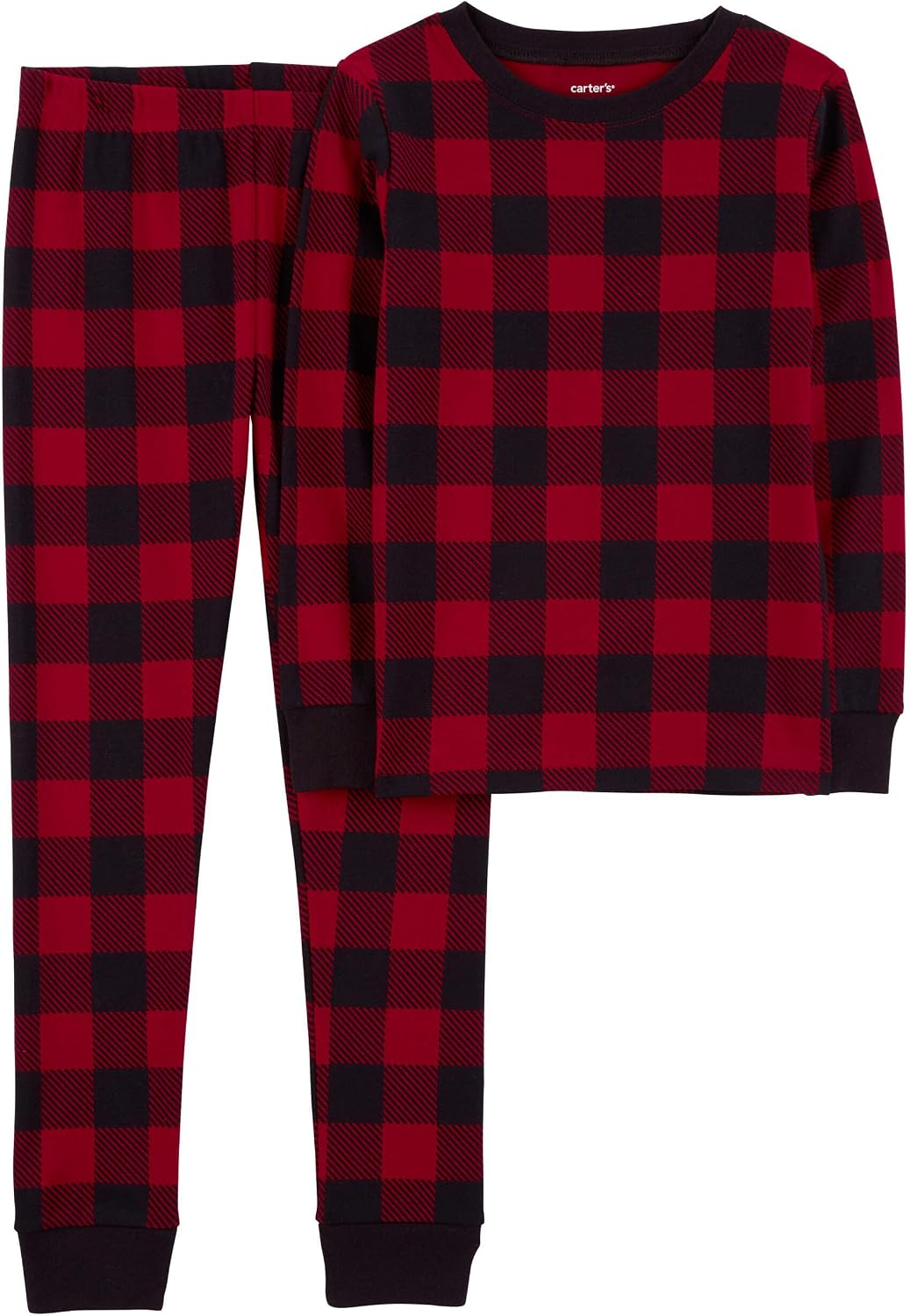 Carter's Boys Christmas 2-Piece Snug Fit Cotton Pjs