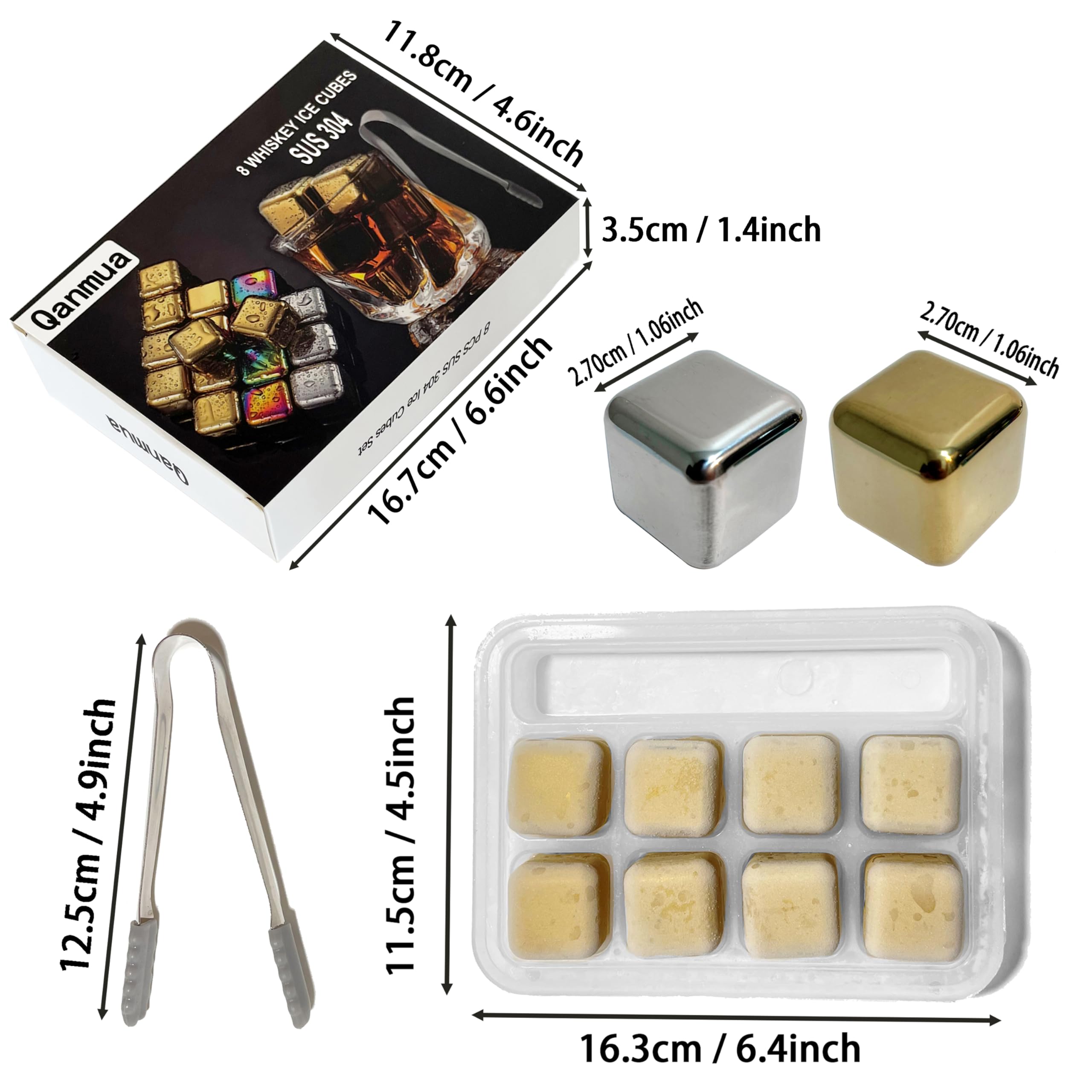 Pietre Per Whisky Lacari | 9 Cubetti In Pietra Ollare | No Annacquamento | Con Scatola Legno, Pinza Ed E-Book - Foto 11