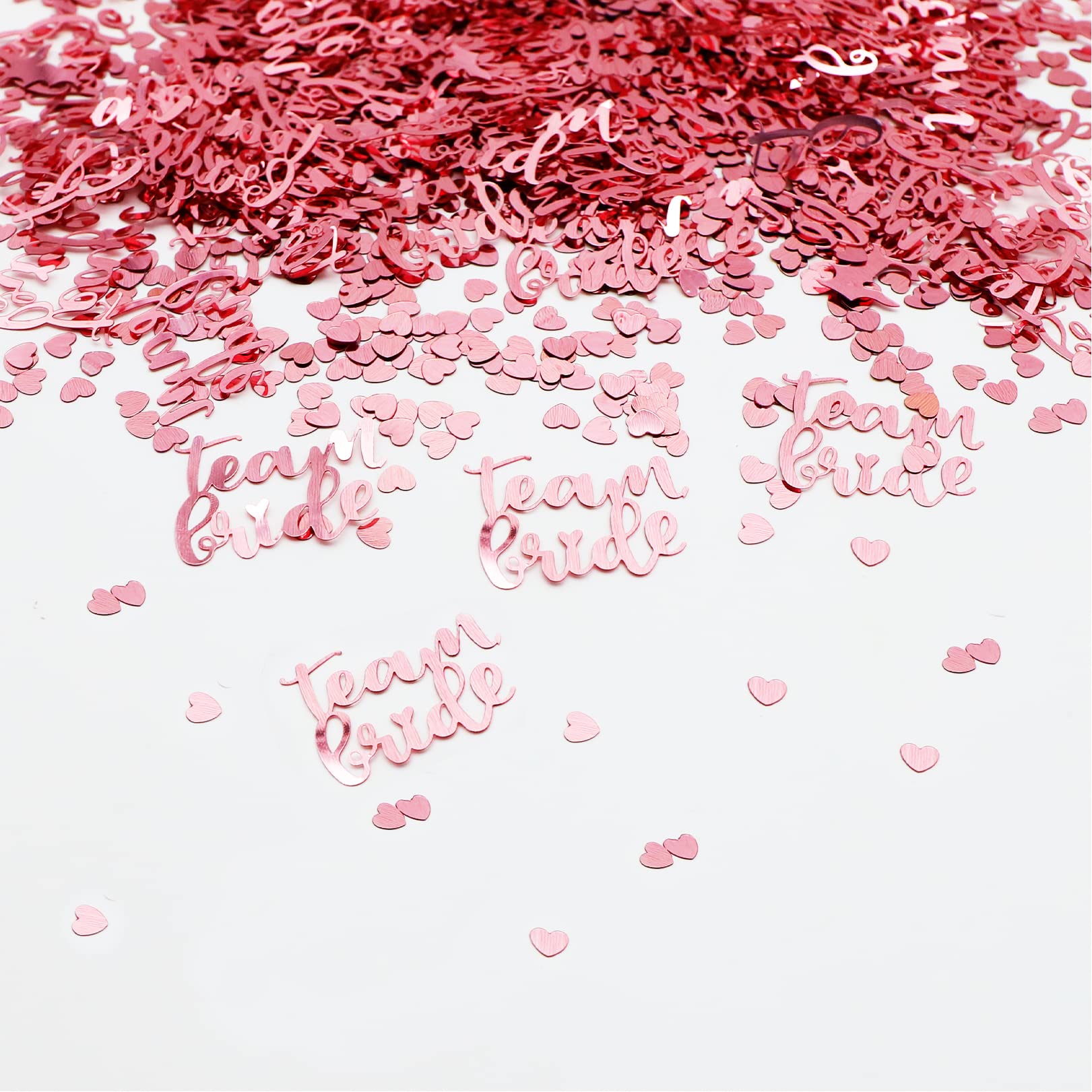 100 Coriandoli Scintillanti A Forma Di Diamante Per Matrimoni E Addii Al Nubilato – Decorazioni Da Tavolo, Fidanzamento, Rosa - 3