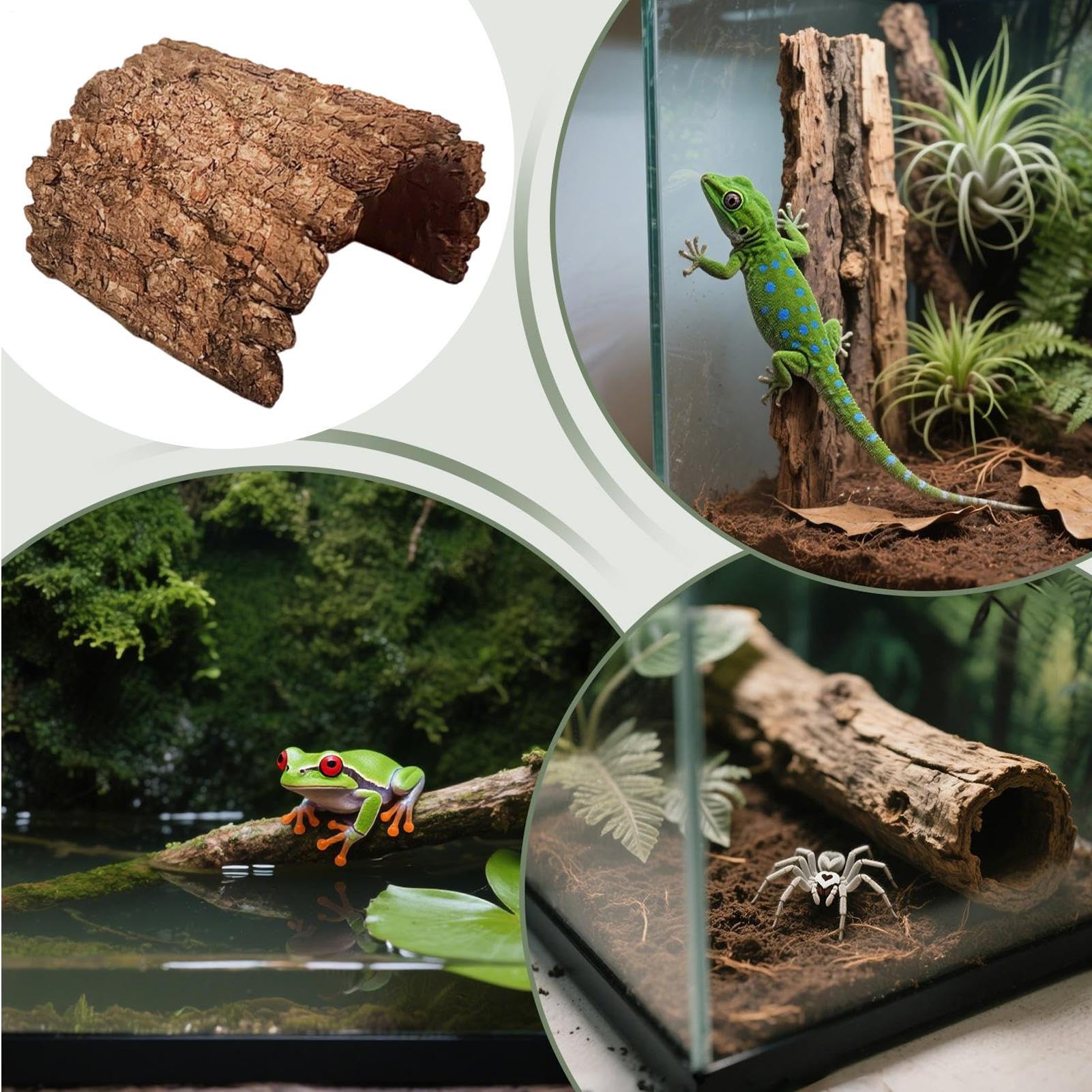 Escondites Para Serpientes Hábitat De Cueva De Resina | Refugio Para Tortugas Para Acuario, Tanque, Dragón Barbudo, Tortuga Leopardo, Geckos, Reptiles, Anfibios Y Serpiente