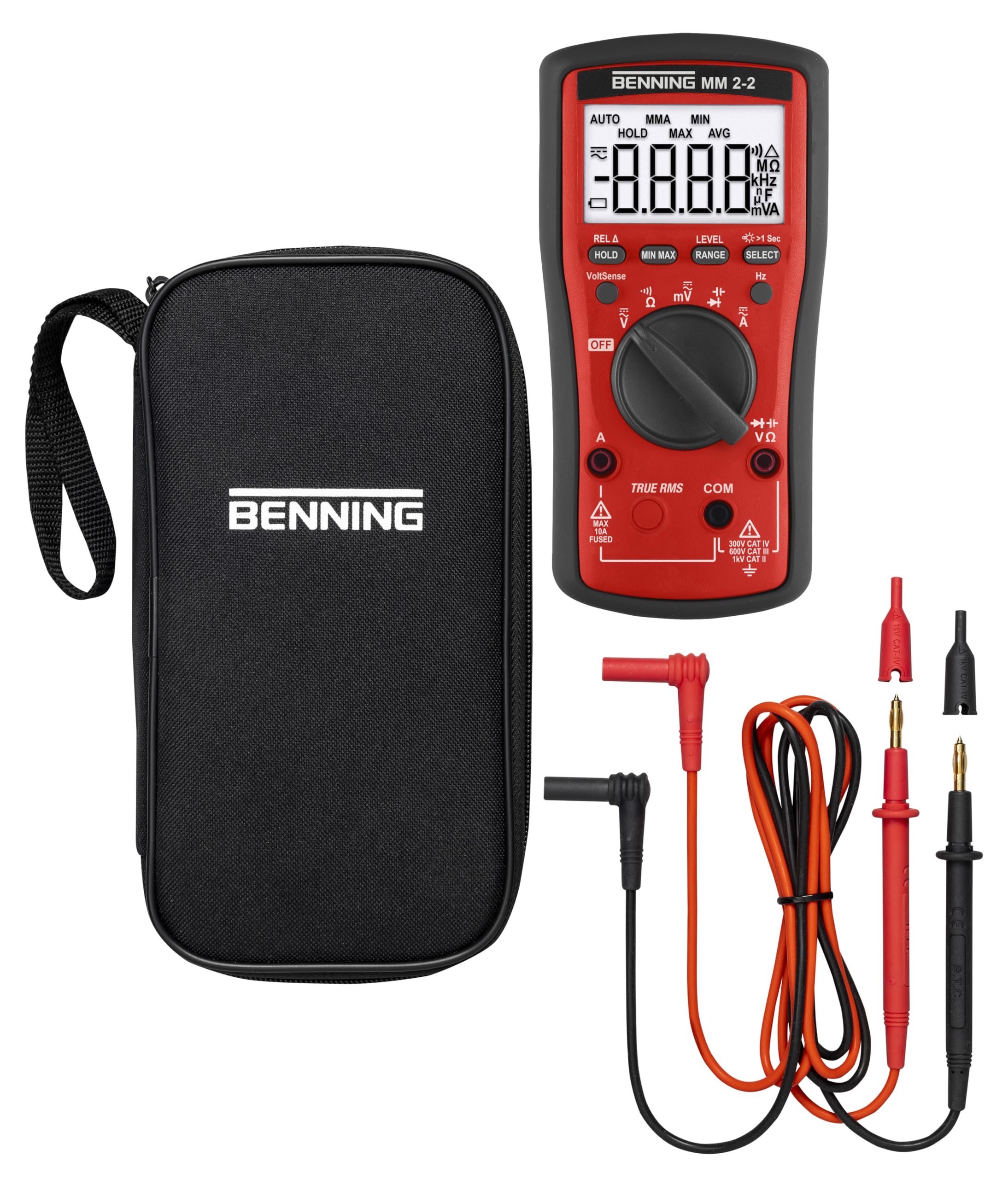 Benning MM 2-2 TRUE-RMS Digital-Multimeter (044692)