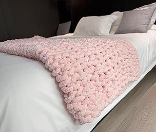 Chunky Knit Blanket Throw 40