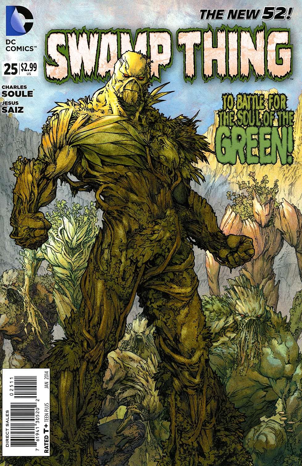 Amazon.com: Swamp Thing (5th Series) #25 VF ; DC comic book | New
