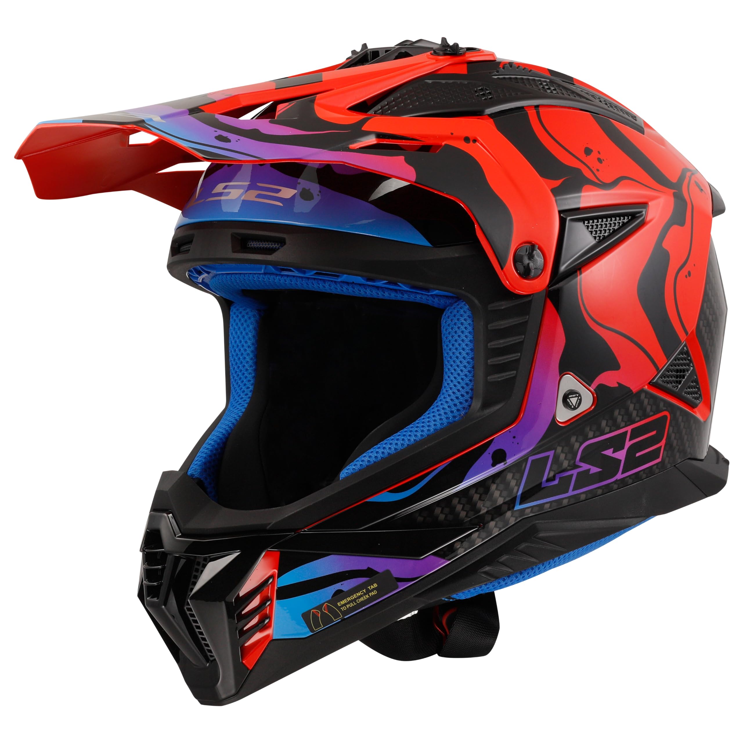 LS2, Casque Moto Cross Fast II Wash