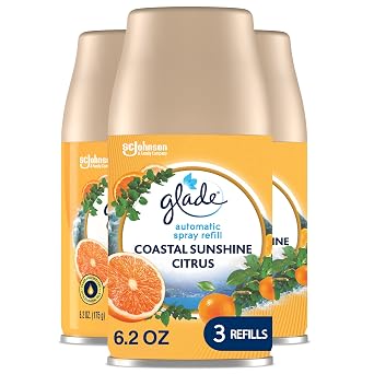 Glade PlugIns and Automatic Spray Air Fresheners Coastal Sunshine Citrus