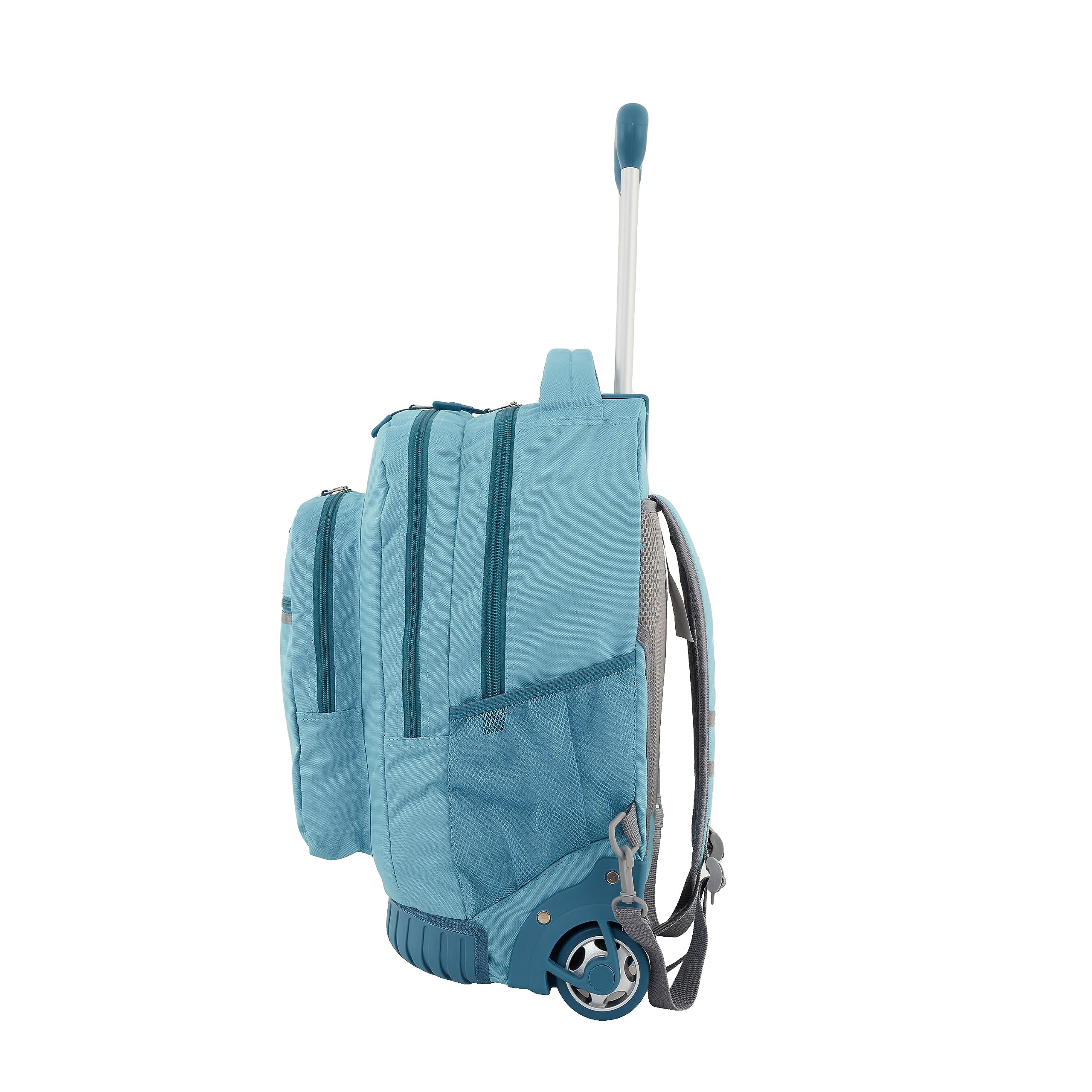 Travelers Club Plecak na kółkach 50,8 cm z kieszenią na laptopa, Aqua