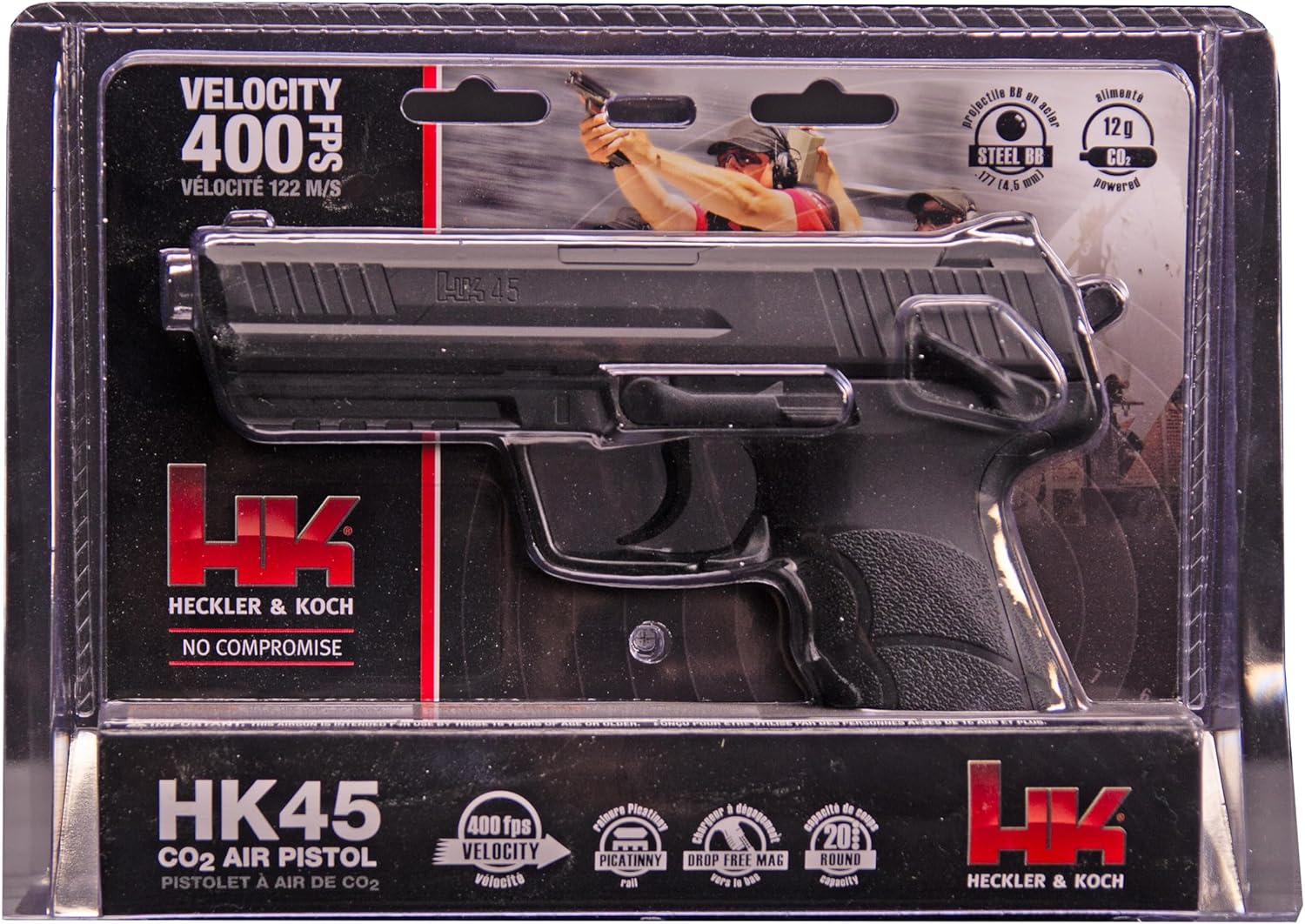 HK Heckler & Koch HK45 .177 Caliber BB Gun Air Pistol