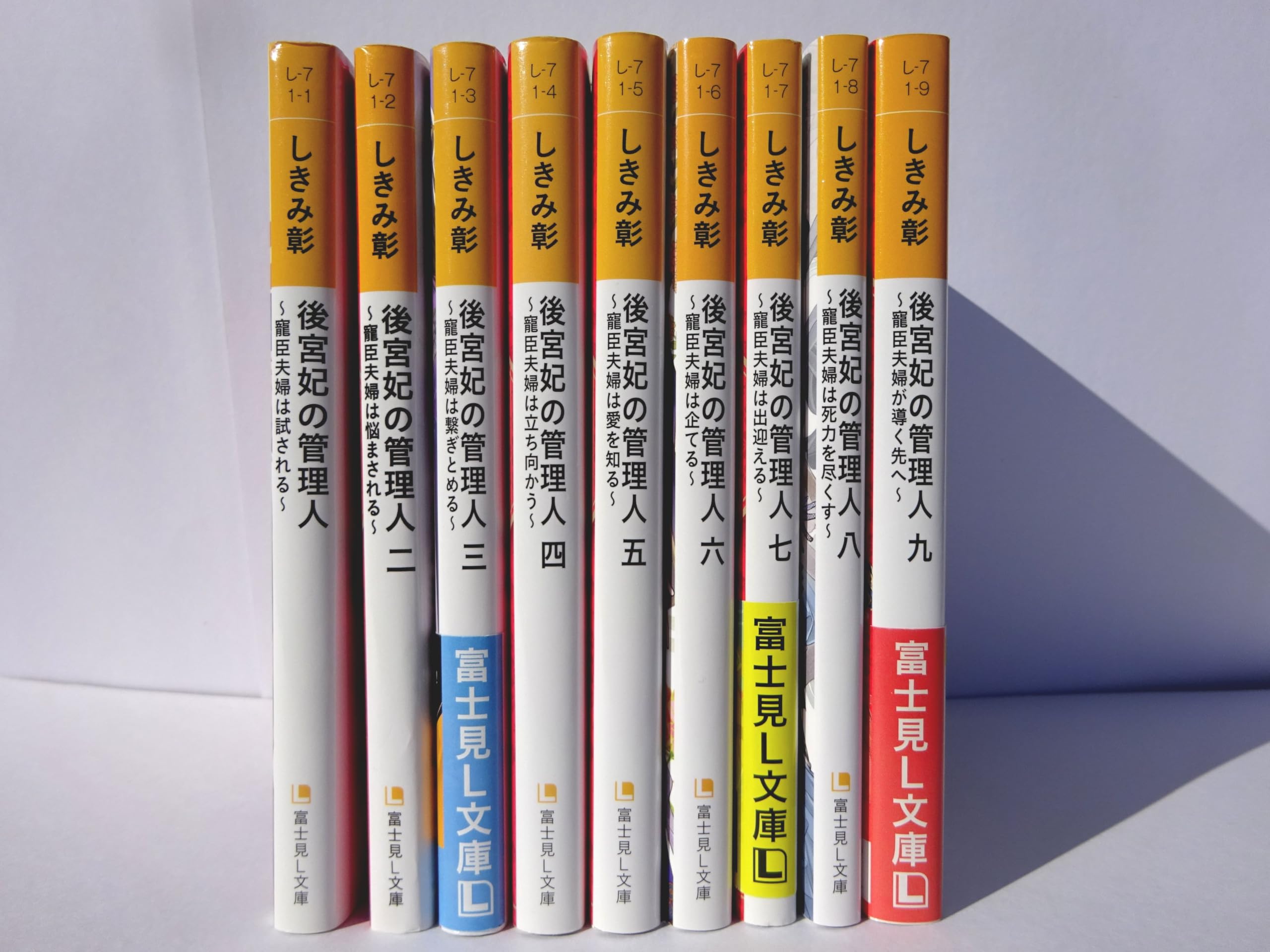 Amazon.co.jp: 後宮妃の管理人 ライトノベル 1-9巻セット (KADOKAWA