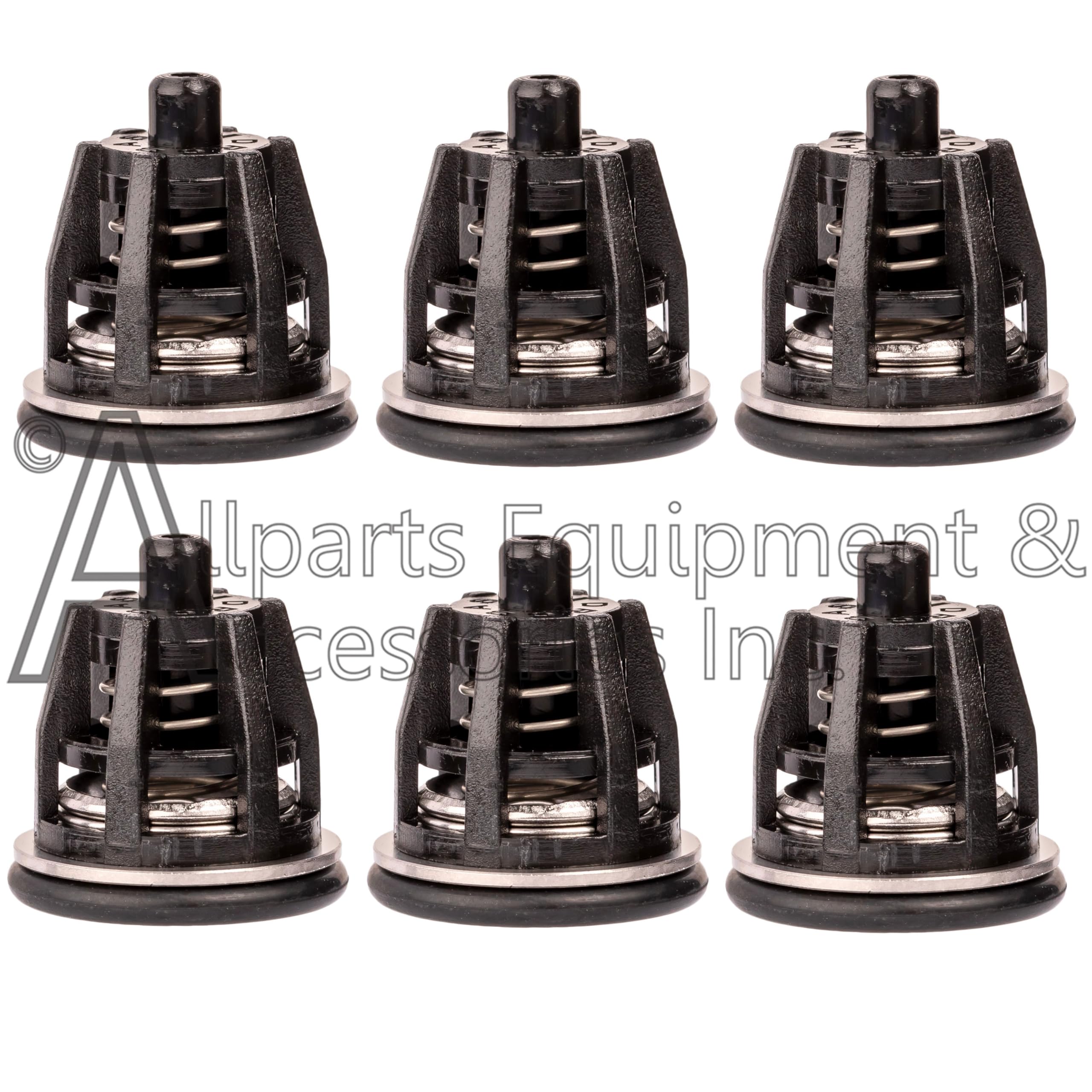 Kit 1 kit de reparación de válvula de repuesto completo compatible con bomba general y bomba interbomba (ver descripción para modelos), fabricado en Italia, supera las normas OEM