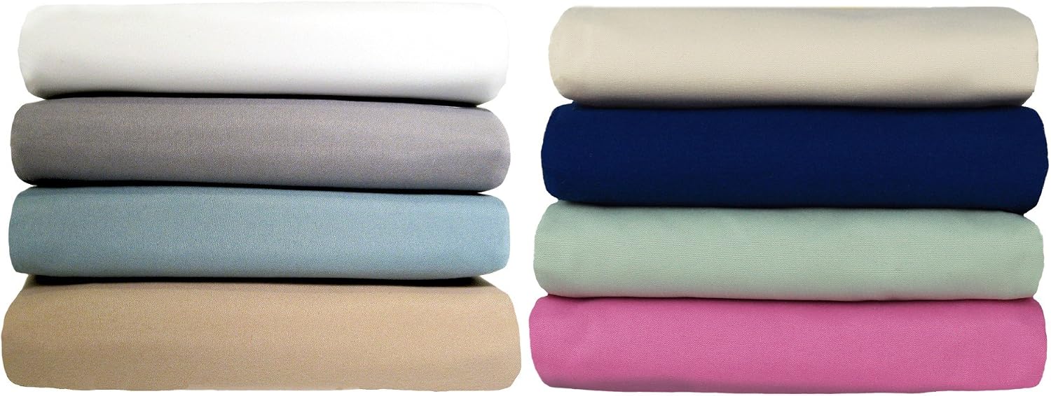 D. Charles Luxury Microfiber Sheets with Near Cotton Finish and 2 Extra Bonus Pillowcases (White, King)