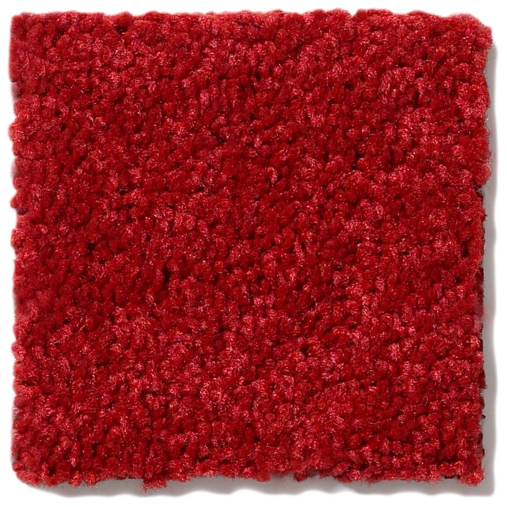 Tapete decorativo Koeckritz rojo de poliéster miniatura 7
