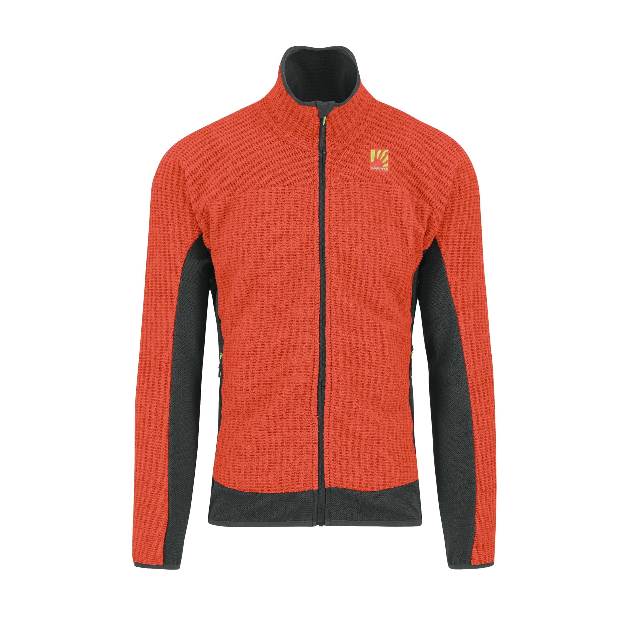 KARPOS 2500493-024 ROCCHETTA FLEECE Sweatshirt Men's SPICY ORANGE/BLACK SAND Size 3XL