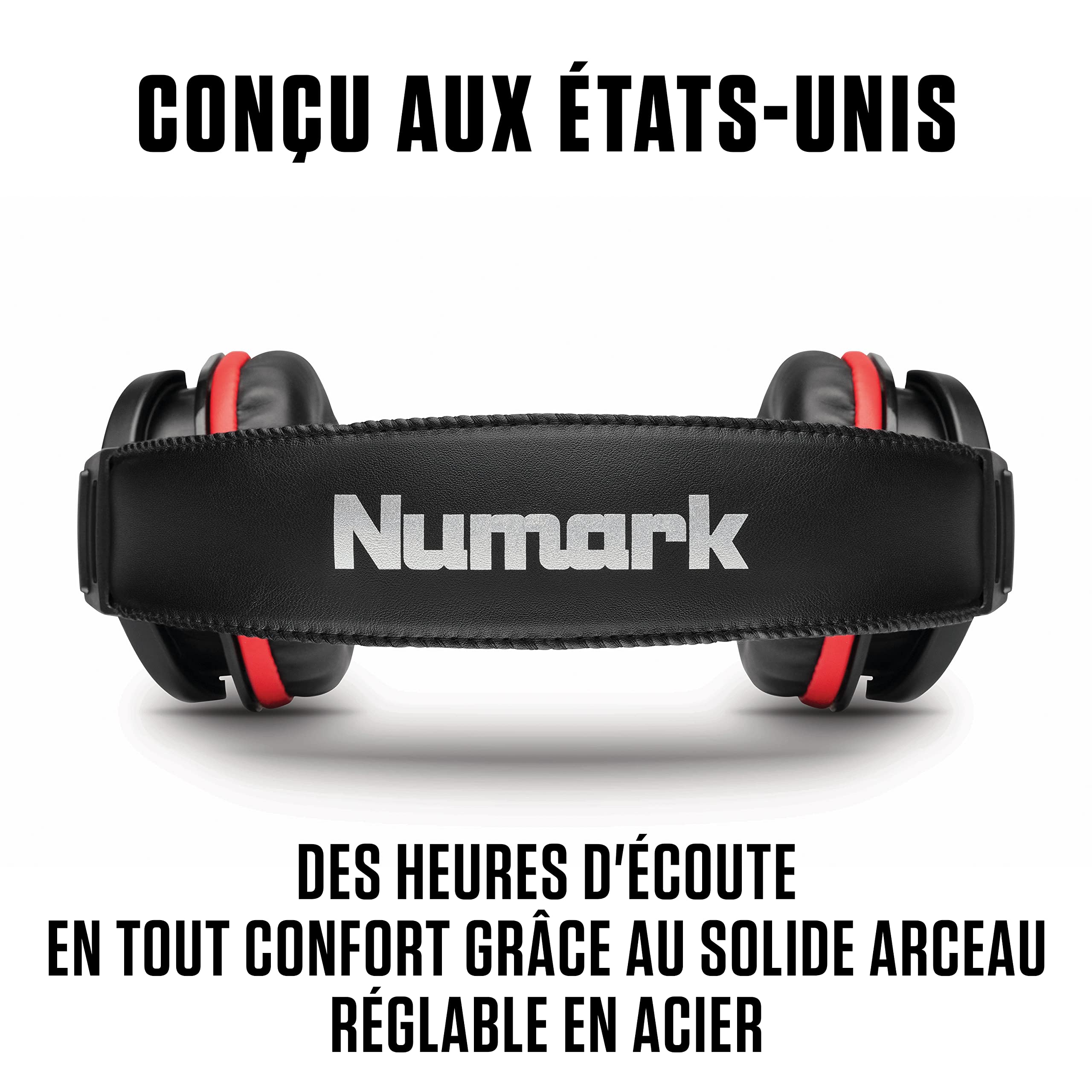 Numark Party Mix II et HF175 - Contrôleur avec Jeux de Lumières Intégrées, Table de Mixage, Platines DJ Tactiles et Casque DJ
